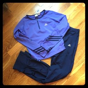 Adidas Yoga/Sweatpant outfit.